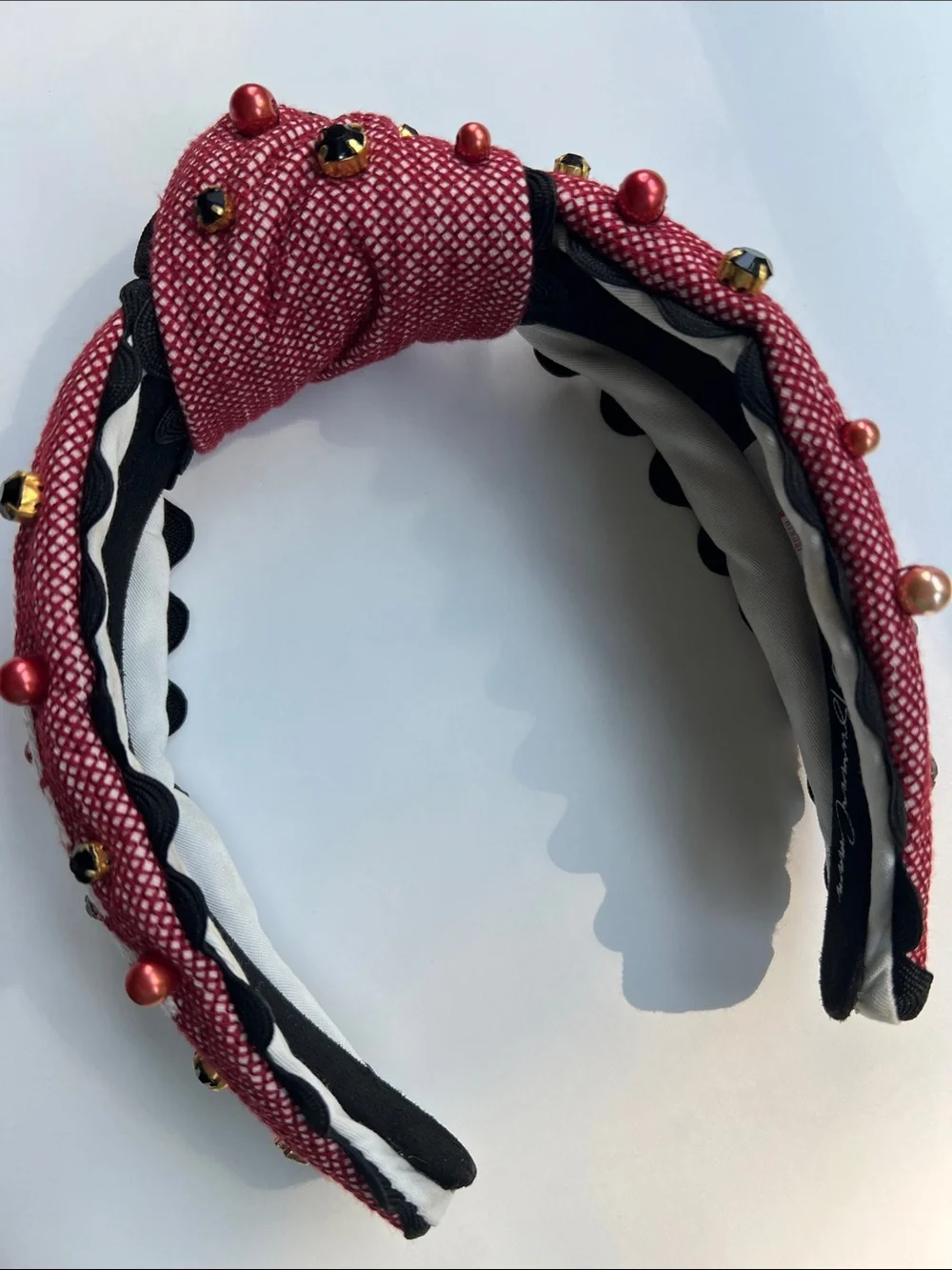 BRIANNA CANNON • COCKS • GAMECOCKS USC Crossstitch Beaded Statement Headband